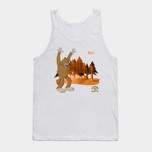 Dark Woods. Sasquatch. Halloween. What's not to love? Tank Top